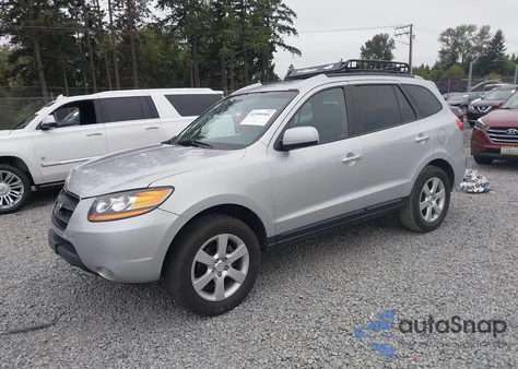 2009 Hyundai Santa Fe Limited z USA, uszkodzony, nr VIN 5NMSH13E99H332448